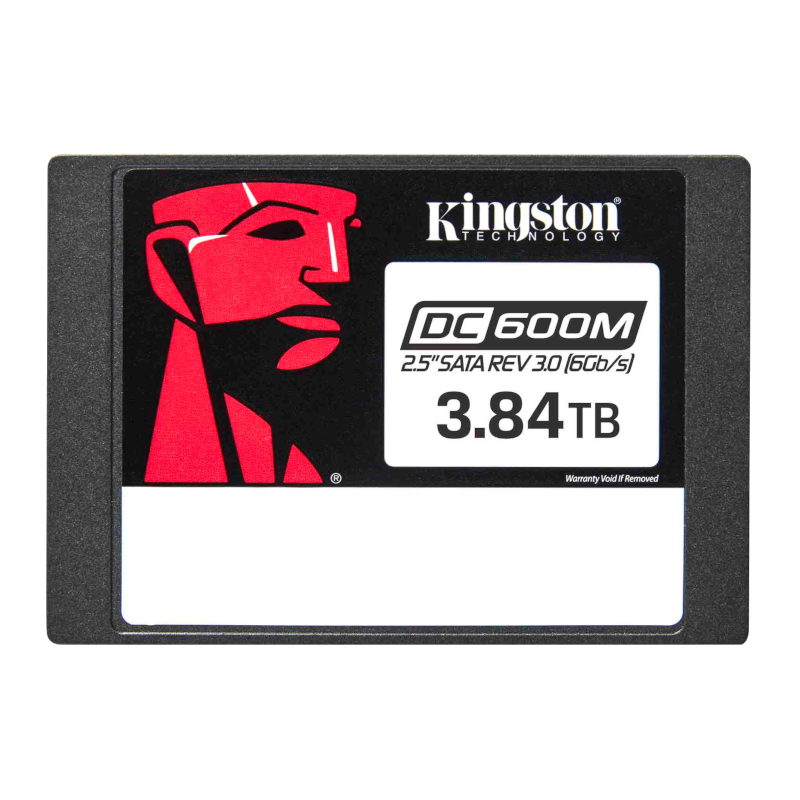 Накопичувач SSD Kingston 2.5" 3.84TB DC600M SATA Enterprise (SEDC600M/3840G)